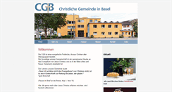 Desktop Screenshot of cgb.ch